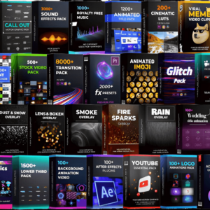 All In One Video Editing Bundle Assets Pack